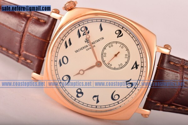 Vacheron Constantin Historiques American Watch Rose Gold 82035/000R-9359 Replica - Click Image to Close